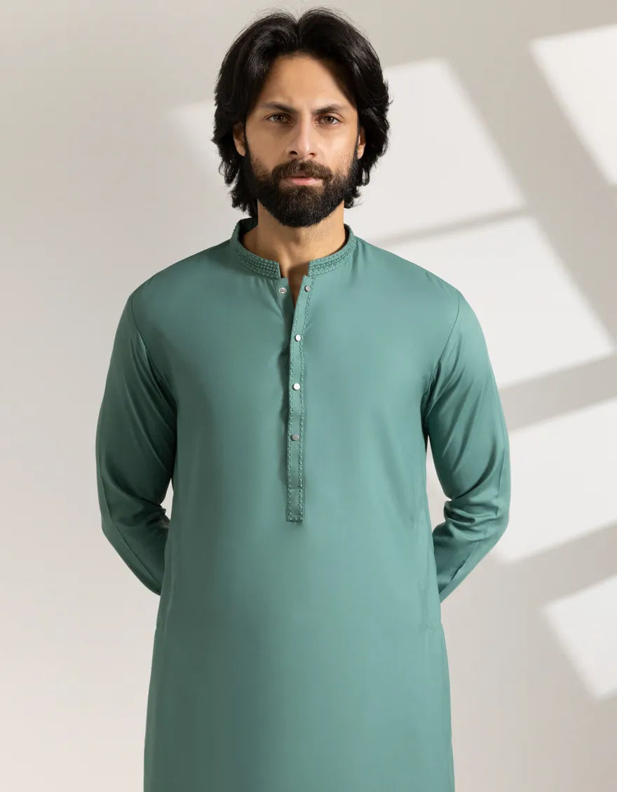 J. BY JUNAID JAMSHED MEN'S MUSTARD M-14