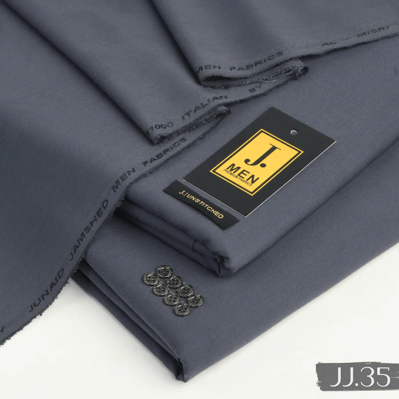 J. BY JUNAID JAMSHED MEN'S DARK GRAY M-87