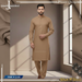 J. BY JUNAID JAMSHED MEN'S BROWN M-88