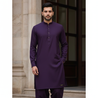 J. BY JUNAID JAMSHED MEN'S Purple M-80