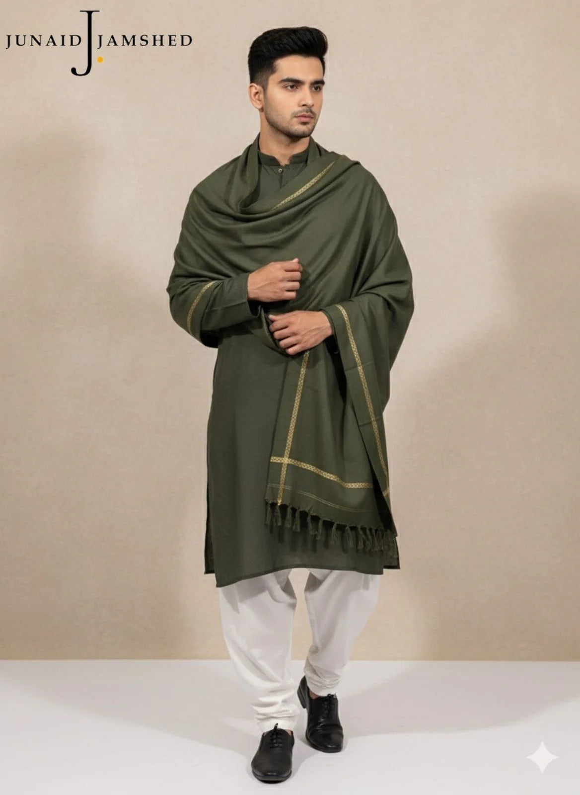 J. BY JUNAID JAMSHED MEN's-Shawl