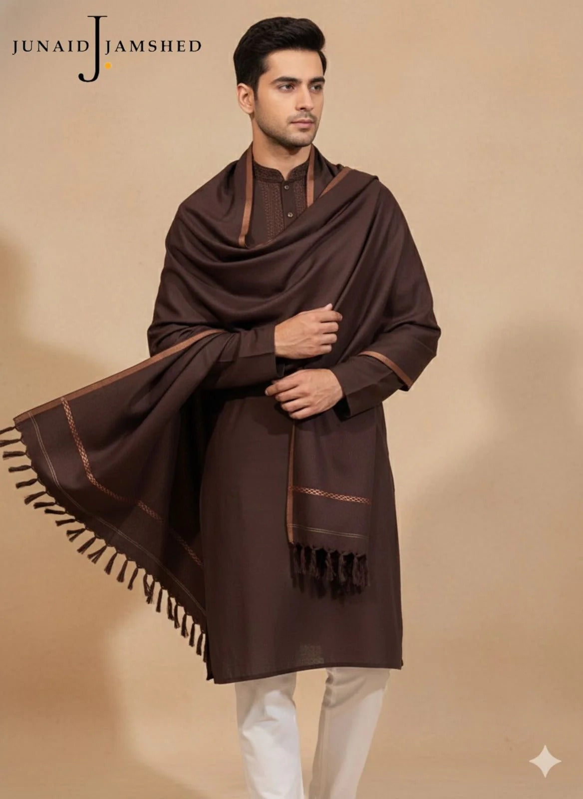 J. BY JUNAID JAMSHED MEN's-Shawl