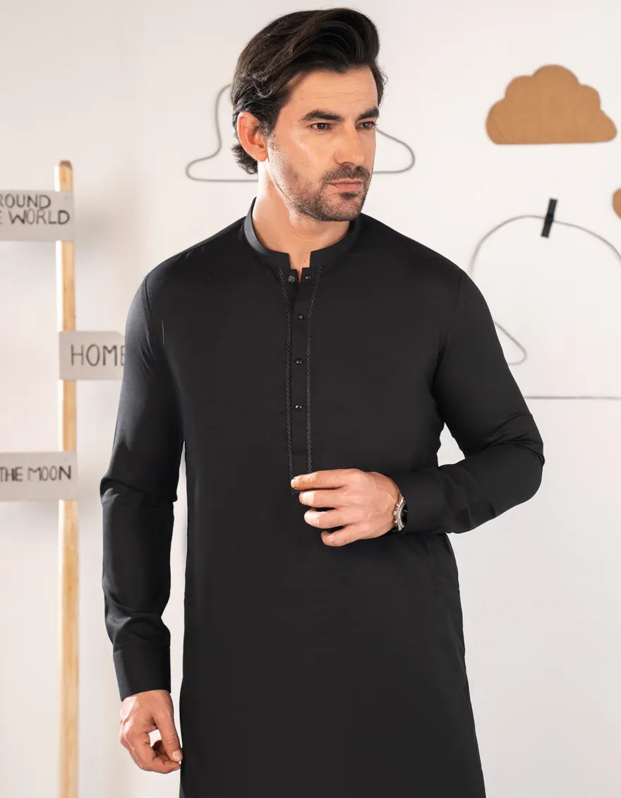 J. BY JUNAID JAMSHED MEN'S BLACK M-79