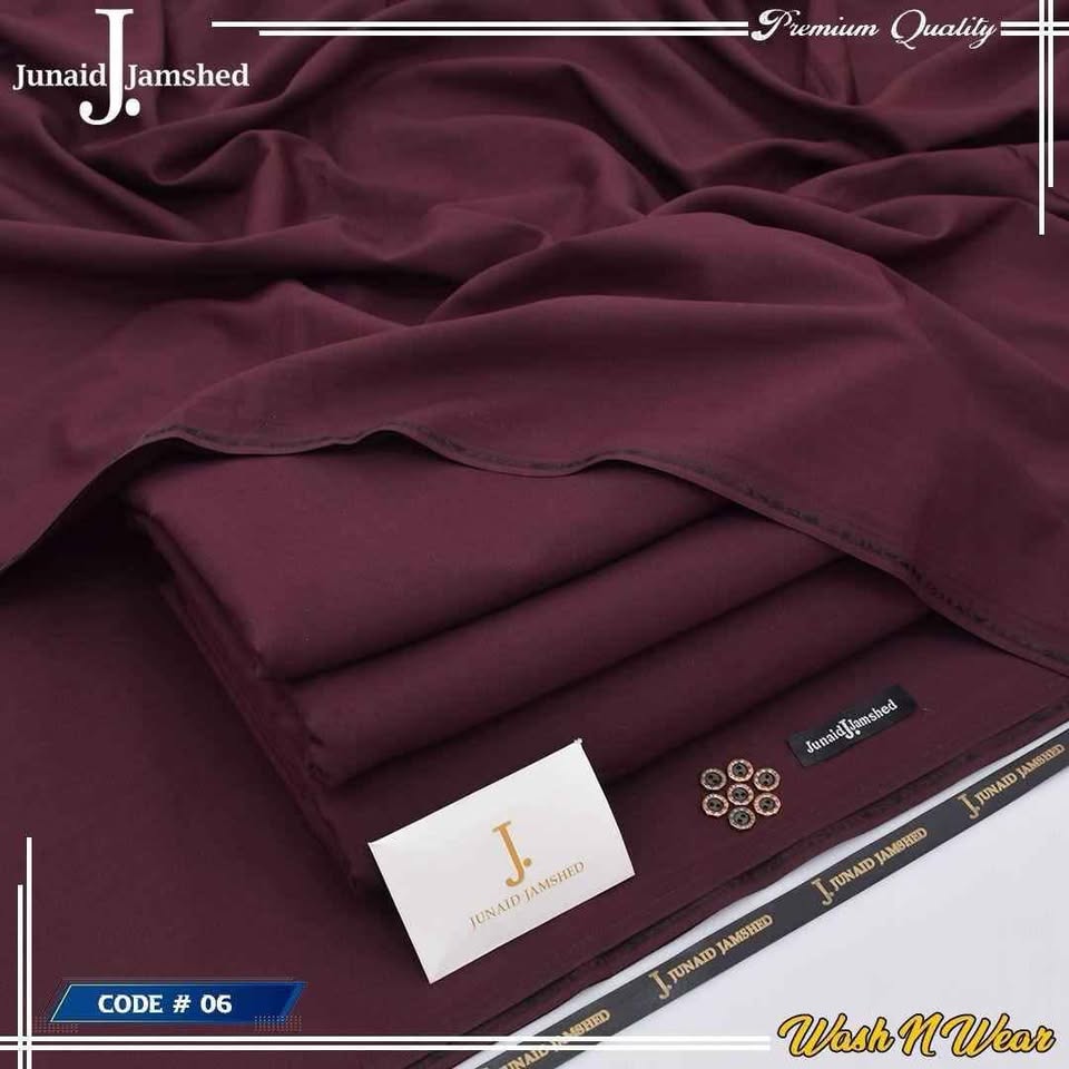 J. BY JUNAID JAMSHED MEN'S MAROON M-78