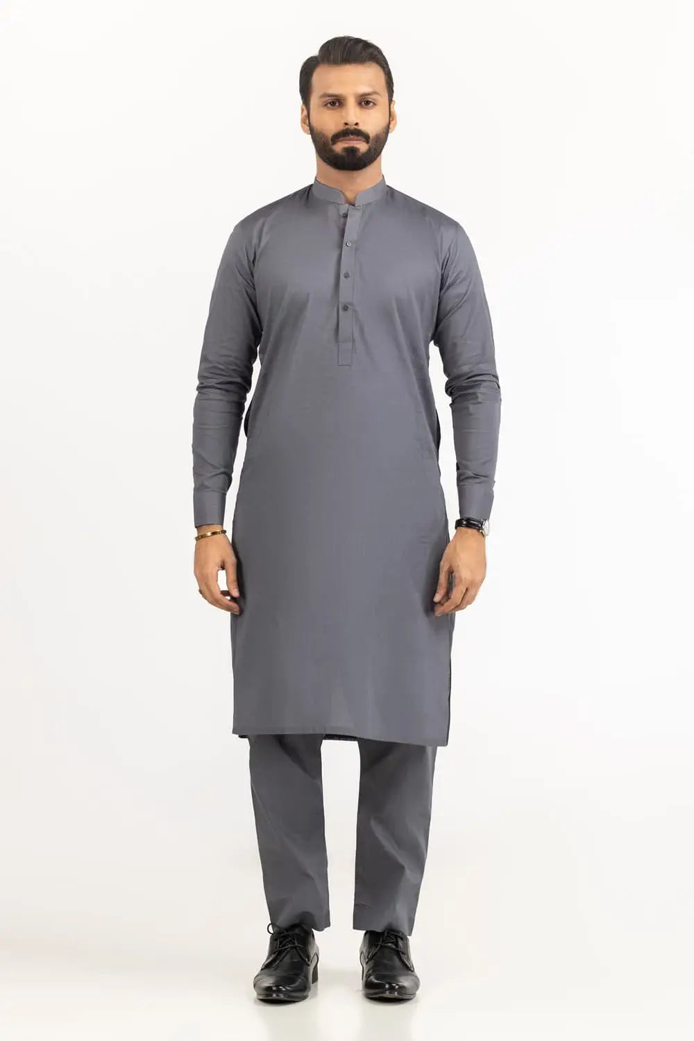 J. BY JUNAID JAMSHED MEN'S GRAY M-67