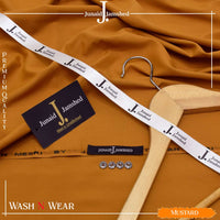 J. BY JUNAID JAMSHED MEN'S MUSTARD M-54