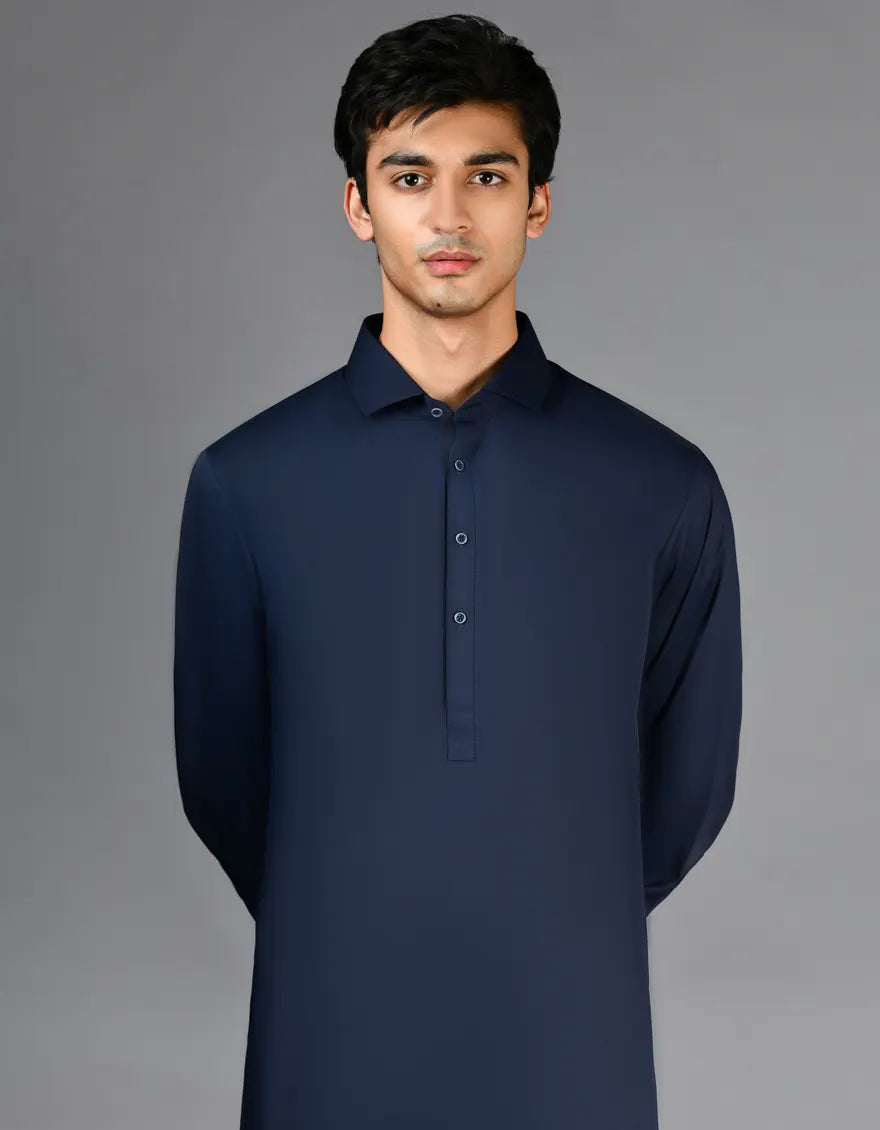 J. BY JUNAID JAMSHED MEN'S NAVY BLUE M-68